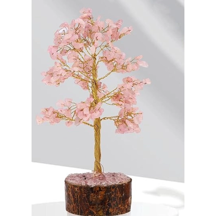 Rose Quartz Crystal Tree