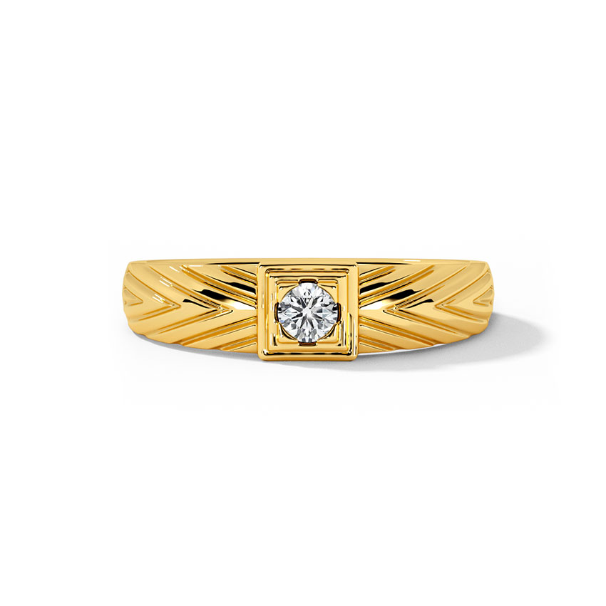 Josh Solitaire Ring for Men