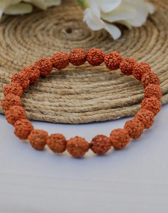 Rudraksha Bracelet 8mm